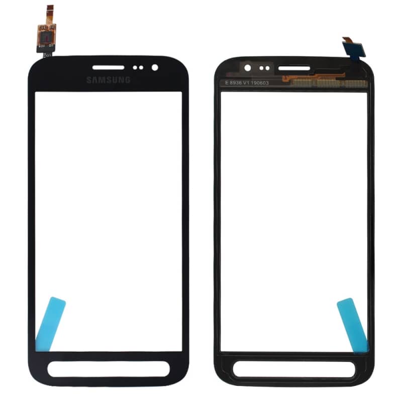 Vitre tactile Noire pour Samsung Galaxy Xcover 4S