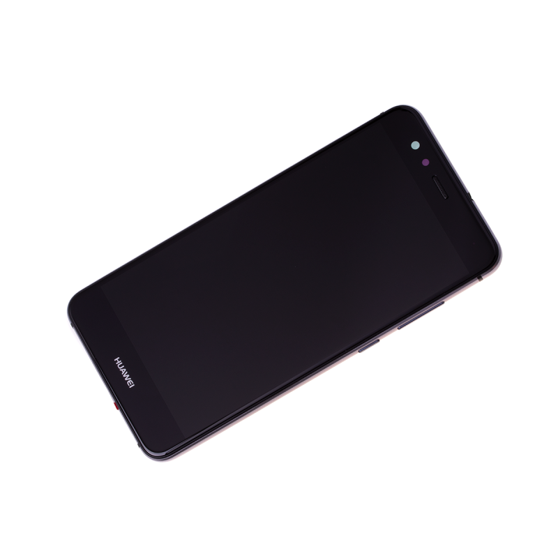 Bloc Ecran NOIR COMPLET prémonté + batterie sur chassis pour Huawei P10 Lite photo 1