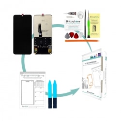 Kit de réparation Ecran vitre et LCD pré-monté pour Huawei P30 Lite