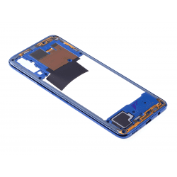 Châssis Intermédiaire pour Samsung Galaxy A70 Bleu photo 1