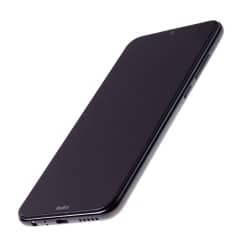 Bloc écran IPS LCD et vitre pré-montés sur châssis pour Xiaomi Redmi Note 8T Noir