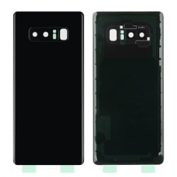 Vitre Arrière Compatible pour Samsung Galaxy Note 8 Noir photo 2