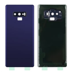 Vitre Arrière Compatible pour Samsung Galaxy Note 9 Bleu photo 2