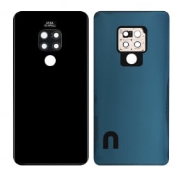 Vitre Arrière Compatible pour Huawei Mate 20 Noir photo 2