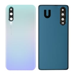 Vitre Arrière Compatible pour Huawei P30 Nacré photo 2