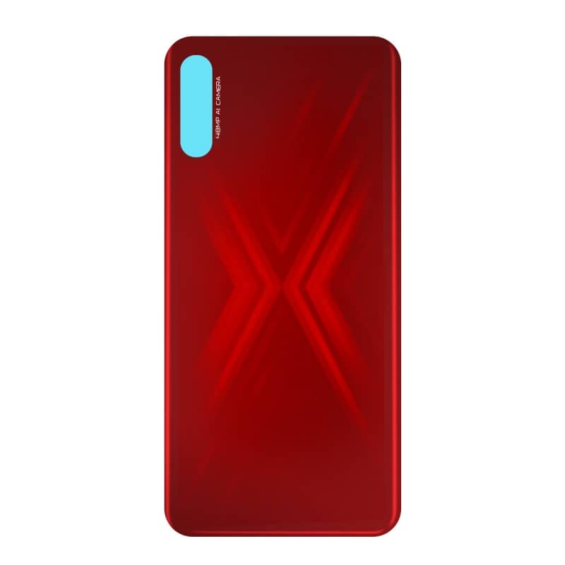 Vitre Arrière Compatible pour Honor 9X Rouge photo 3