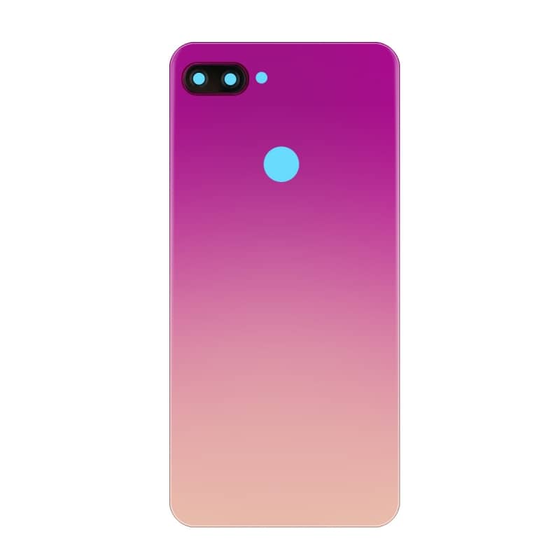 Vitre Arrière Compatible pour Xiaomi Mi 8 Lite Twilight Gold photo 2