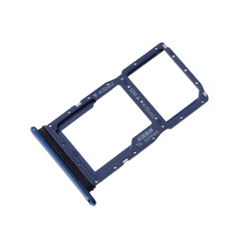 Tiroir SIM pour Huawei P Smart Z - Bleu photo 0