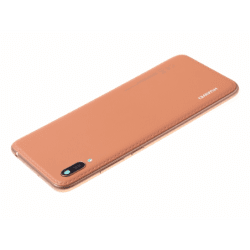 Vitre arrière avec logo pour Huawei Y6 2019 - Marron photo 2