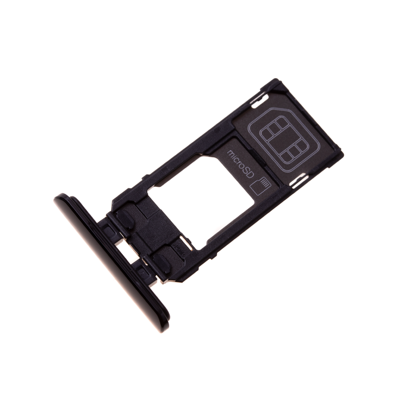 Tiroir SIM pour Sony J8210, J8270 Xperia 5 - Noir photo 0