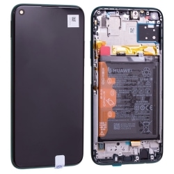 Bloc écran IPS LCD complet pré-monté sur châssis + batterie pour Huawei P40 Lite Vert photo 2b