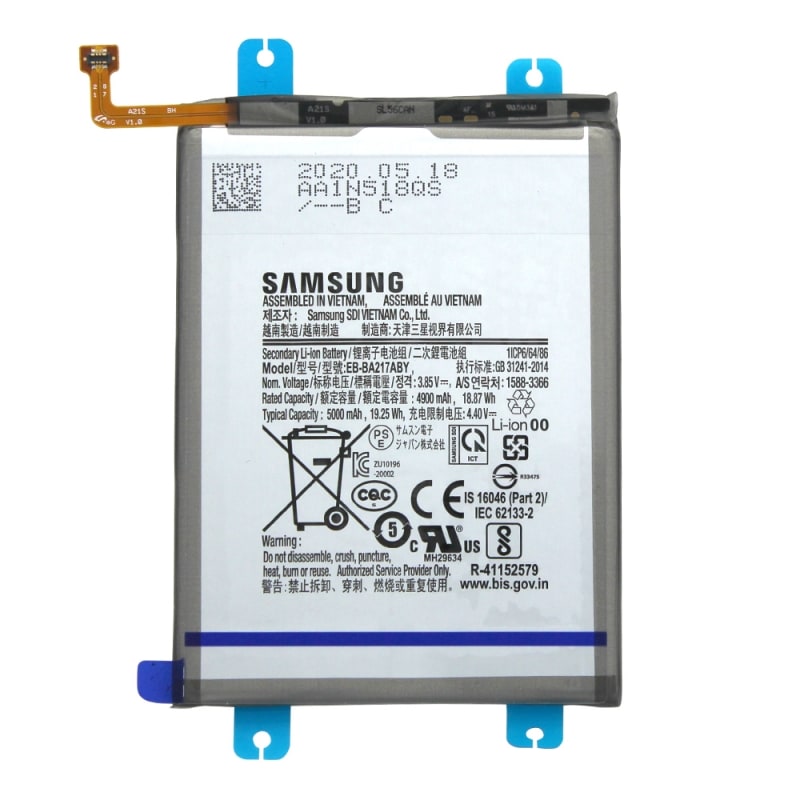 Batterie d'origine pour Samsung Galaxy A21s photo 2