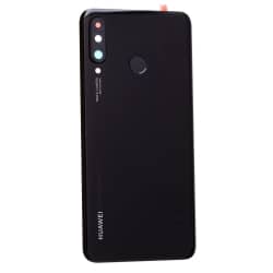 Vitre arrière + lecteur d'empreintes pour Huawei P30 Lite et New Edition Noir photo 2