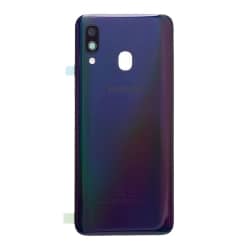 Vitre arrière Noire d'origine pour Samsung Galaxy A40_photo1