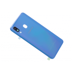 Vitre arrière Bleue d'origine pour Samsung Galaxy A40