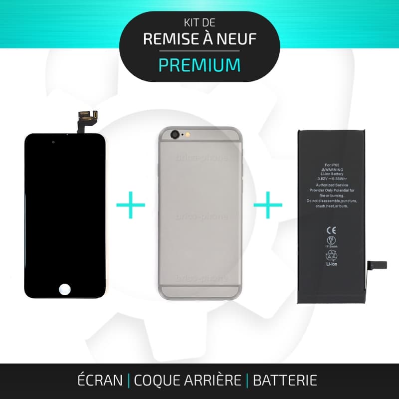 Kit de remise à neuf pour iPhone 6S Gris Sidéral | PREMIUM