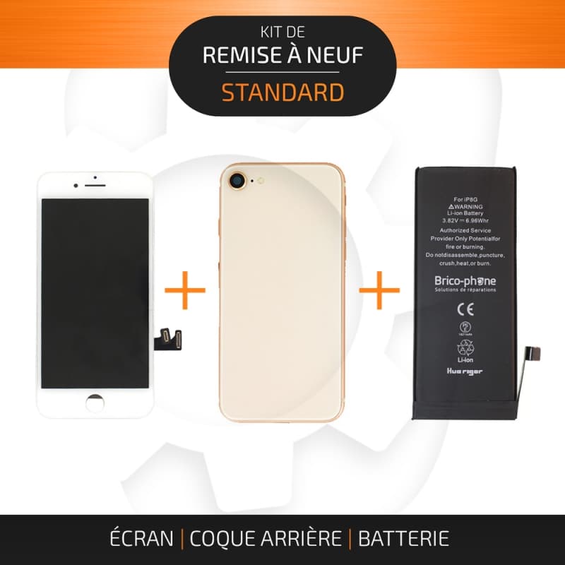 Kit de remise à neuf pour iPhone 8 Gold | STANDARD