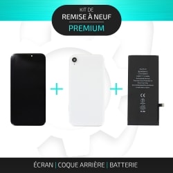 Kit de remise à neuf pour iPhone XR Blanc | PREMIUM