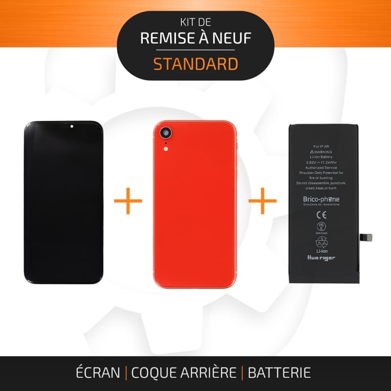 Kit de remise à neuf pour iPhone XR Corail | STANDARD