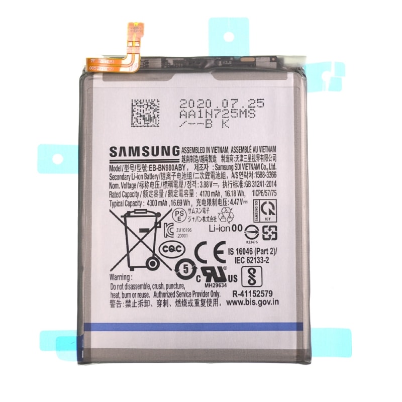 Batterie d'origine pour Samsung Galaxy Note 20 photo 2