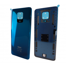 Vitre arrière pour Xiaomi Redmi Note 9S Bleu Aurora