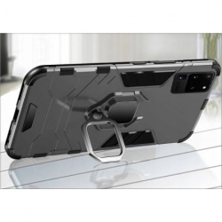 Coque renforcée avec anneau et aimant pour Huawei P40 Pro - Noir photo 2