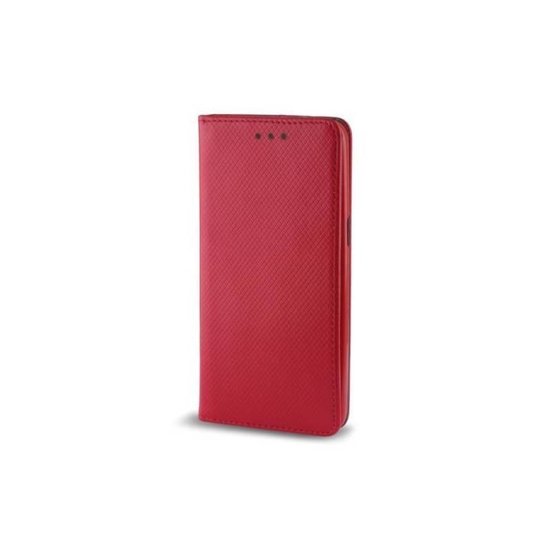 Housse smart magnet pour Apple iPhone 12 PRO MAX - Rouge photo 0