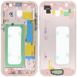 Chassis intermédiaire pour Samsung Galaxy A5 2017 - Rose photo 0
