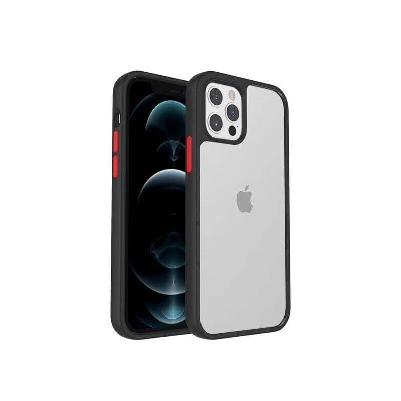 Housse Hybride pour iPhone 12 Pro Max - Noir photo 0