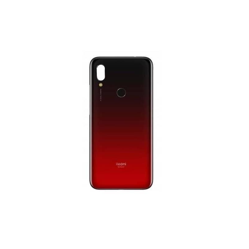 Vitre arrière d'origine pour Xiaomi Redmi 7 - Rouge photo 0