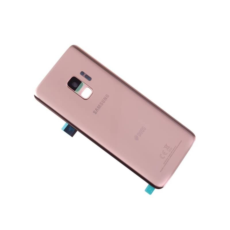 Vitre arrière originale d'occasion pour Samsung Galaxy S9 Dual - Or photo 0