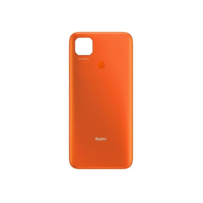 Coque arrière d'origine pour Xiaomi Redmi 9C Orange photo 1