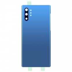 Vitre arrière compatible Samsung Galaxy Note10+ Bleu photo 1