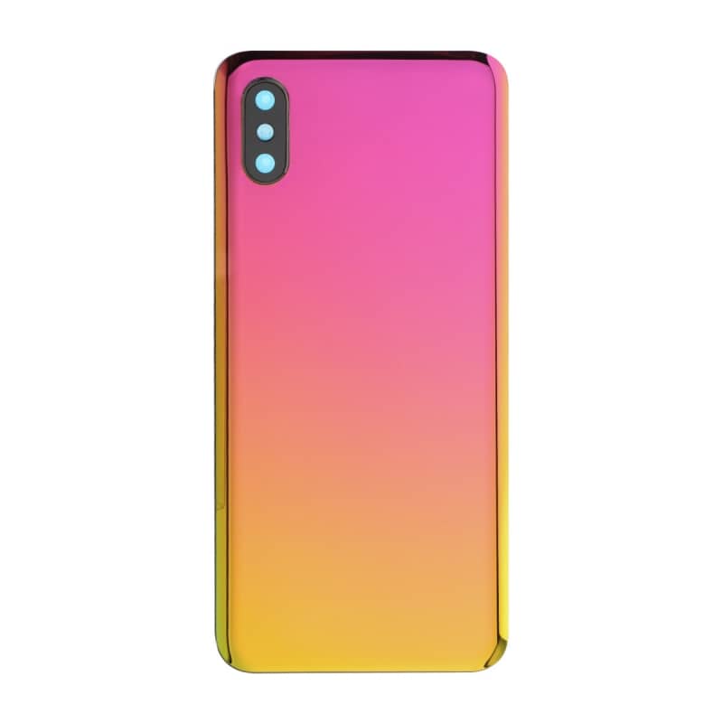 Vitre Arrière compatible Xiaomi Mi 8 Pro Or photo 1