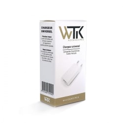 Chargeur secteur USB 1A WTK photo 1