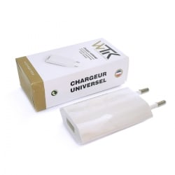 Chargeur secteur USB 1A WTK photo 2