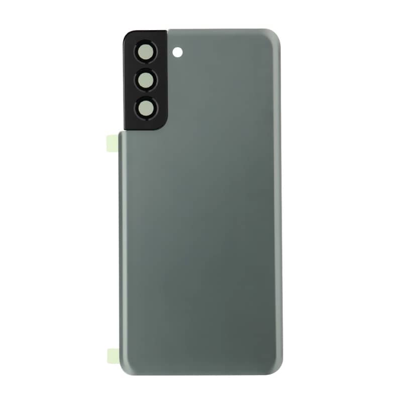 Vitre arrière compatible pour Samsung Galaxy S21+ Gris photo 1