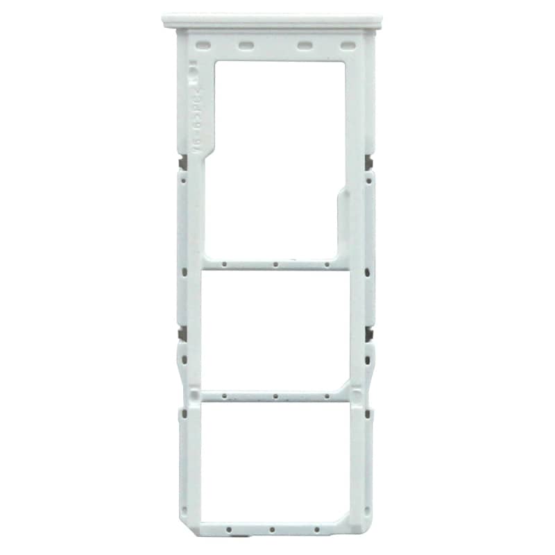 Rack double SIM pour Samsung Galaxy A12 (SM-A125F) Blanc_photo1