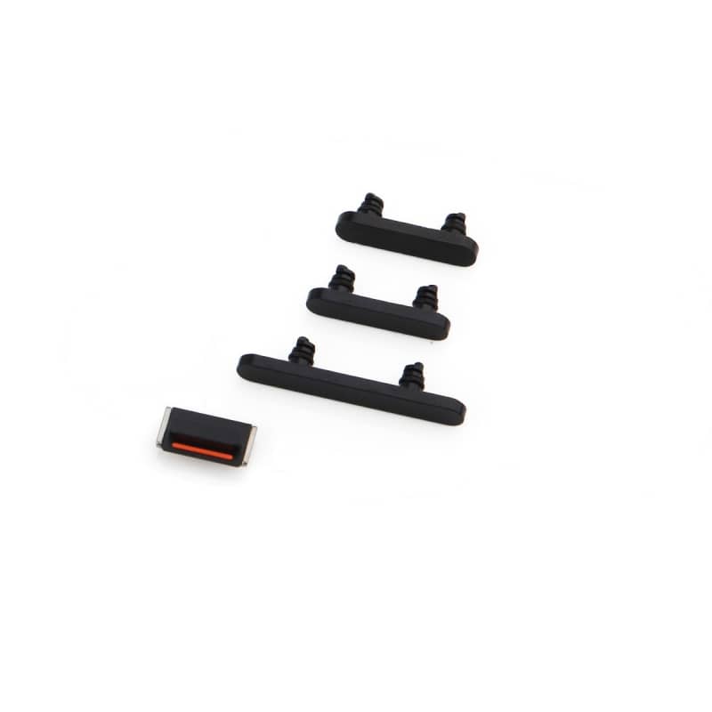 Lot de boutons Noirs pour iPhone 13 mini photo 01