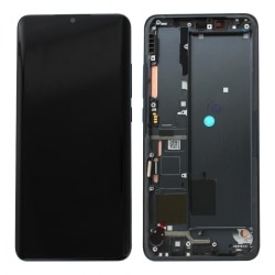 Bloc écran compatible pré-monté sur châssis pour Xiaomi Mi Note 10 et Mi Note 10 Pro Noir_photo1