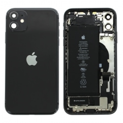 Châssis complet + batterie d'origine reconditionné pour iPhone 11 noir_photo1