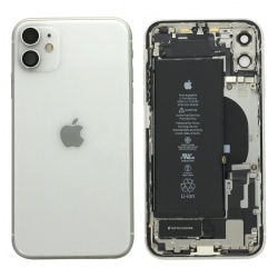 Châssis complet + batterie d'origine reconditionné pour iPhone 11 blanc_photo1