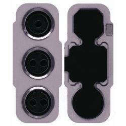 Châssis de la lentille de protection des caméras arrière pour Samsung Galaxy S21 FE Lavande