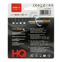 Carte mémoire micro SD Classe 10 256G photo 1