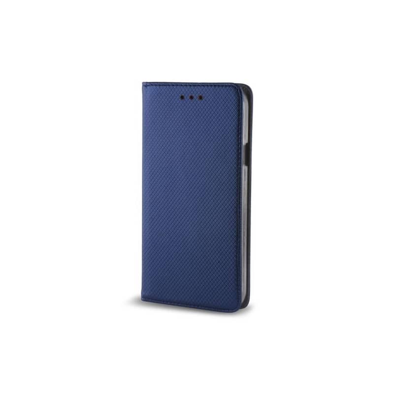 Housse portefeuille pour Galaxy A02S - Bleu marine photo 0