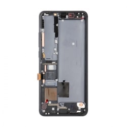 Bloc écran Amoled compatible pré-monté sur châssis pour Xiaomi Mi Note 10 Lite Noir photo 02