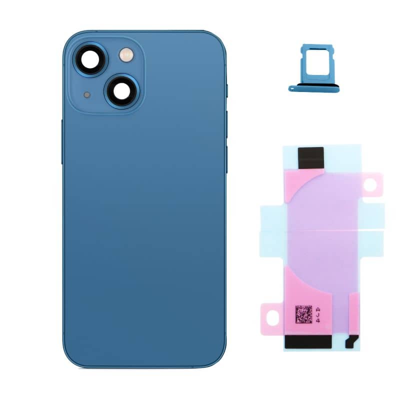 Châssis complet pour iPhone 13 Mini Bleu photo 1