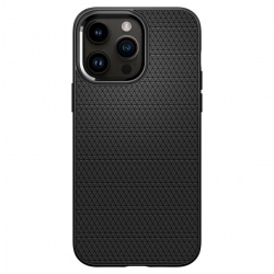 Coque Spigen Liquid Air noire pour iPhone 14 Pro photo 2