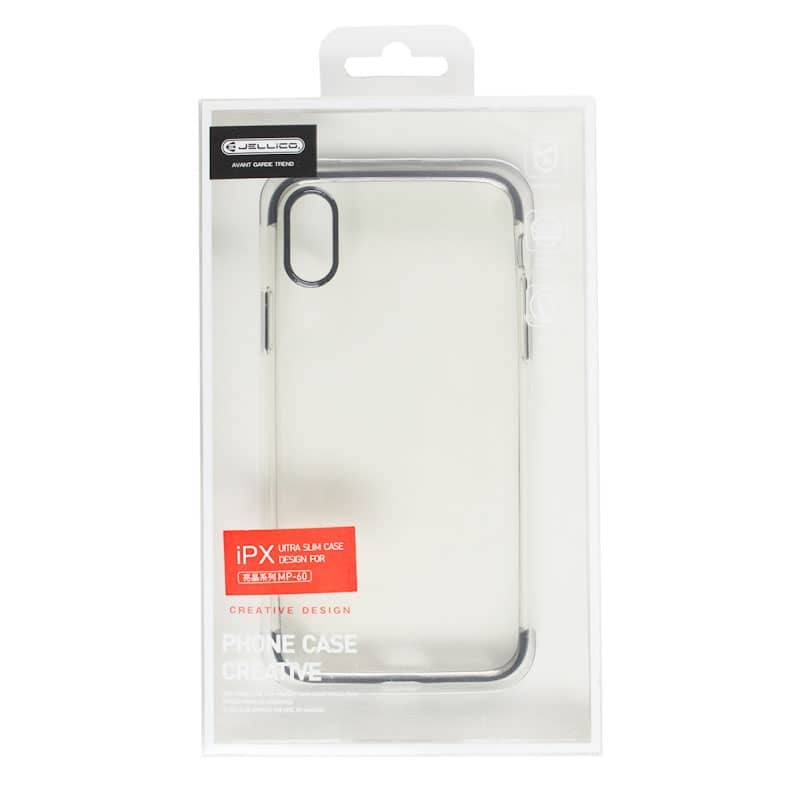 Coque transparente en TPU pour iPhone X et XS_photo1