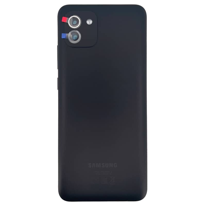 Coque arrière pour Samsung Galaxy A03 noir_photo1